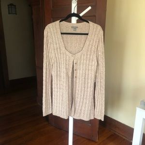Apt 9 Cable Knit Cardigan